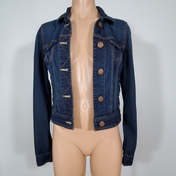 American Eagle Outfitters Jackets & Blazers - American Eagle Dark Demin Jean Jacket